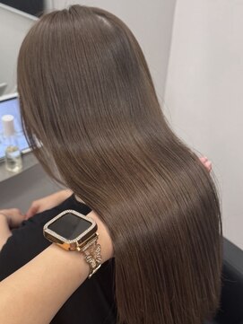 アイスプロドバイブルーム 木更津店(ice prod by bloom) 黒髪カタログ/クラゲヘアー/オリーブグレー/木更津