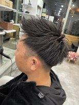 glow up by24 稲葉 フェード×スパイキーの爽快メンズスタイル