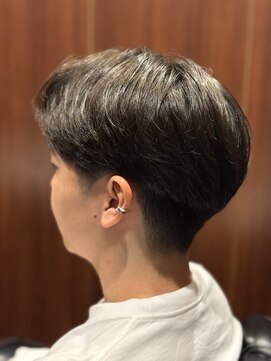 ヒロギンザ 田町店(HIRO GINZA) メンズ　ニュアンスパーマ　センターパート　　三田　田町　芝