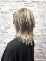 ヴィソップ(V.S.O.P) ハイトーン白髪ぼかし|2週間後メンテナンス前の状態