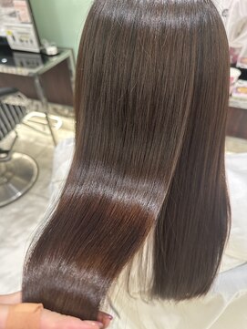 アピッシュ ギンザ(apish ginza) 艶々ストレートパーマ