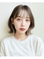 ホーミートウキョウ(HOMIE TOKYO)&nbsp;渋谷/おすすめ/小顔/オリーブグレー/イヤリングカラー/ブリーチ