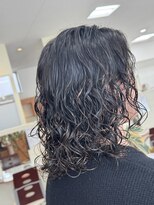 ヘア ポジション HAIR Position 能代北店 Kvi Baba風 スパイラルパーマ