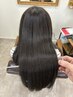 【パサつき改善No.1】カット＋髪質改善ミネラルカラー＋架橋除去ケア　￥15000