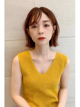 トイロ 横浜(Toiro) 切りっぱなしボブレイヤーボブ外はねボブ