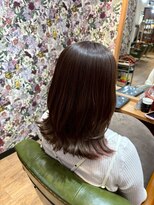 オーストヘアジジ(Aust hair Gigi)&nbsp;ボブとインナーカラー