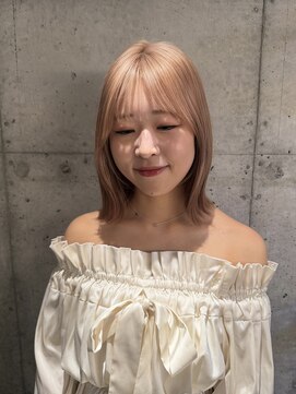 ロンドフルール 大宮東口(Lond fleur) ミニウルフレイヤーカット顔周りカット前髪カット韓国ボブ/大宮