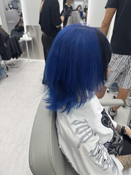 ブランシスヘアー(Bulansis Hair) ブルーカラー
