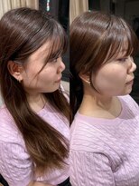 エトワ 中央店(etoi)&nbsp;大分韓国かき上げレイヤーカット大人レイヤー顔まわりレイヤー