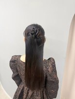 ウルー 新宿店(uruu) 【ハーフカチモリ】新宿/新宿駅/ヘアセット/早朝/新宿へアセット