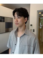 アンフェインド02(UNFEIGNED 02)&nbsp;ニュアンスパーマ/フェザーショート/名古屋伏見