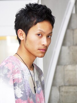 ヘア ジュレ ドゥ(hair jurer deux) 【ヘアジュレドゥ 花井】 男らしいベリーショート