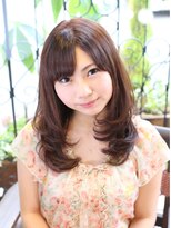 ヘアーデザイン リント(hair design Rinto)&nbsp;大人グラマラスな毛先のポイントパーマロングヘアー
