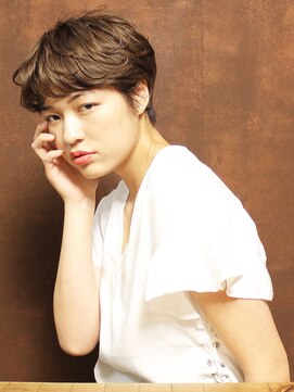 シアンデルカ(CYANDELUCCA) 外国人風くせ毛ショート