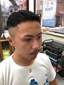 カットハウスマチダ フェードウェットパンチ