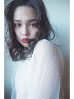 レセ 新松戸deux店(Laissez) 大人のかき上げニュアンスミディスタイル【レセ新松戸DEUX店】