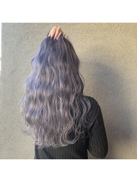 デフ(Def) white silver lavender