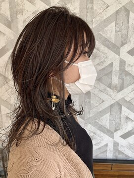 ヘアデザイン ファブロ(hair design FABRO.) ウルフレイヤースタイル♪