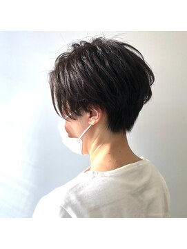 ビグディーサロン(BIGOUDI SALON) 耳かけ風ハンサムショート[20代/30代/40代/50代]