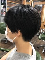 ゴーズゴー 吉祥寺(e)店(go s go) ショート/かき上げ/黒髪/耳かけ/似合わせカット