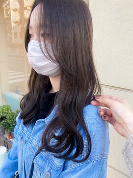 ロンド エスポワール 錦糸町(Lond espoir) 【柴田】ミディアムヘアショコラベージュボブルフ魅力倍増カール