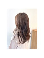 ヘアプラスニリンソウ(hair+)&nbsp;◇ナチュラルゆる巻きロング＆パールブラウン