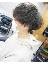 ヘアテリア リュウ 大塚(hair teria ryu)&nbsp;メンズマッシュ/波打ちツイストパーマ