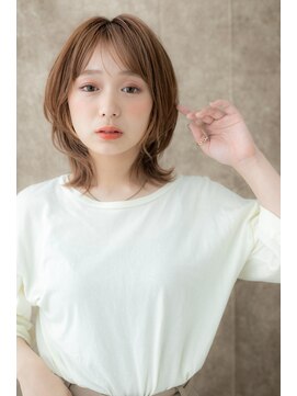 カバーヘア ブリス 上尾西口店(COVER HAIR bliss) 外国人風3DハイライトくびれボブウルフTa3上尾20代30代40代!