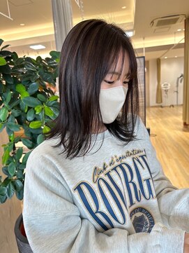 バランス ヘアーアンドアイラッシュ 野田店(balance.) ラテカラー