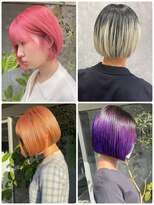 ヘアーアンドアート ルミナ(HAIR&ART LUMINA) 派手髪ボブ