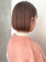 ガリカ 博多(Gallica)&nbsp;【石河安奈】大人フェミニンボブ/耳かけボブ/透明感ブラウン