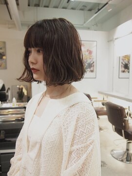 オーイット(ooit) ＊ウェーブボブ×グレージュカラー＊