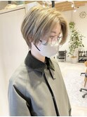 【HOSSY】ハンサムショート_スウィングショート☆耳かけショート