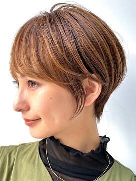 プルーヴ 秋葉原(prove) 30代40代大人女性/前髪ありショートボブ/ショートヘア/髪質改善
