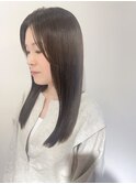 20代 30代 40代 ロング ブルーシルバー くびレイヤーエモージュ