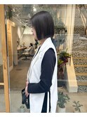 あごラインボブ(お客様スタイル)