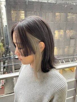 シィーム(cime) インナーホワイトシルバーカラー