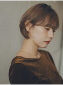 簡単スタイリング!大人ショートボブ