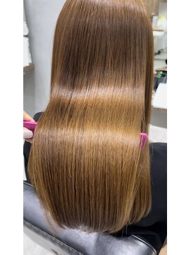 アヴァンス セブンパーク天美 松原店(AVANCE.) 髪質改善×暖色ベージュカラー