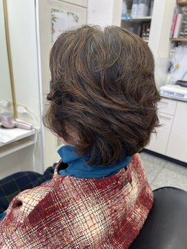 サンひまわり 高来店 手ぐしで整うカール