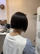 アンユヘアー 与野駅前店(unu.hair) 大人世代ヘアー/ボブ/質感再生カラー/シークレットハイライト