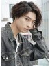 【前回来店から45日以内】カット+パーマ+指名料無料(小島指名500円OFF)￥13000