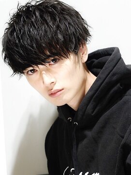 リップスヘアー 銀座(LIPPS hair) 【ソフツイで魅せるオトコの色気】フェロツイマッシュ