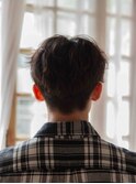 爽やかセンターパート