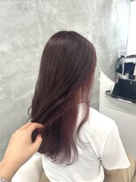 ドアホワイト(door white)&nbsp;【doorwhite 新松戸】インナーカラー × ピンク