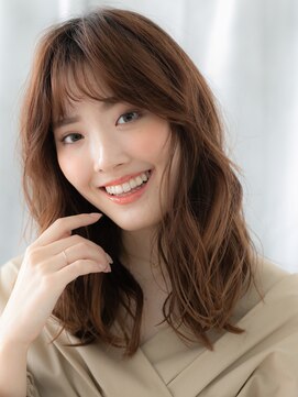 ドクターズ サロン ラブ(Dr's Salon LAB) 髪質改善ニュアンスパーマオリーブブラウンロングp古河20代30代