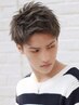 メンズカット+眉毛カット￥5500(メンズカット/スパイキーショート/フェード)