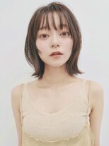 外ハネボブ×シースルーグレージュ【銀座】片桐