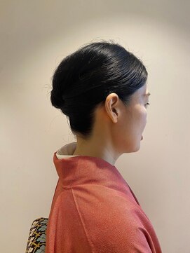 ニシオギ ヴォイス 西荻窪店(nishiogi voice) アップスタイルヘアアレンジ 和装/シニヨン/お団子/編み込み