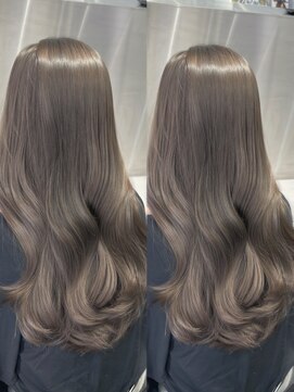 アルドーレフィエロ シンサイバシ(Ardore fiero shinsaibashi) ショコラベージュ/くすみベージュ☆ブリーチなし【小山田繭】